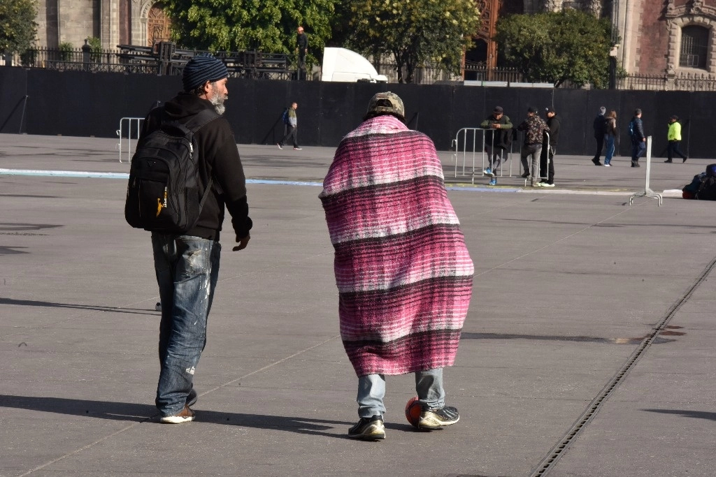 Durante la temporada de frío 2024-2025 se han reportado 184 casos de daños a la salud por temperaturas naturales extremas. Foto Germán Canseco / Archivo 