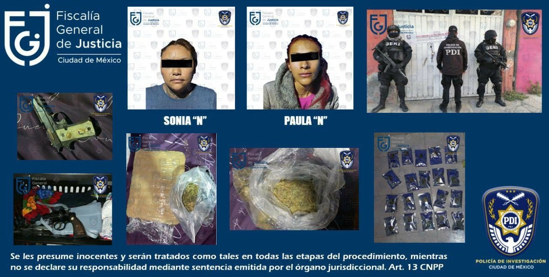 Imagen tomada de la cuenta de Twitter de la FGJ capitalina. 
