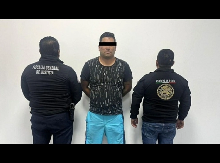 Leo Michell ‘N’ es señalado como presunto homicida de Fabián ‘N’, ocurrido en Atizapán, Edomex, el 22 de octubre de 2022. Foto Tomada del Twitter @SSPCMexico