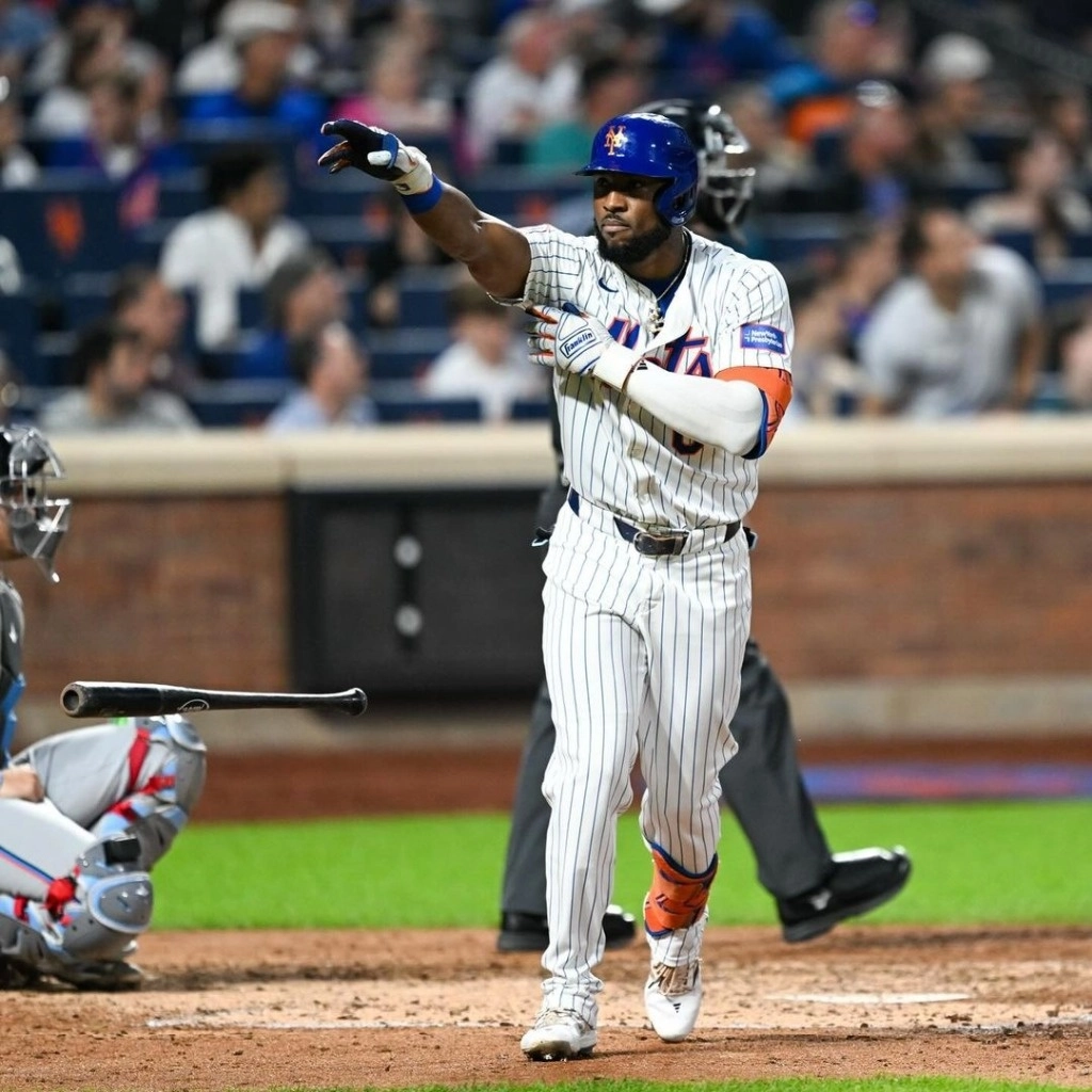Marte, de 25 años, tuvo un promedio de bateo de .292 y fue elegido al Juego de Estrellas en su primera temporada con los Mets en el 2022. Foto Instagram @mets