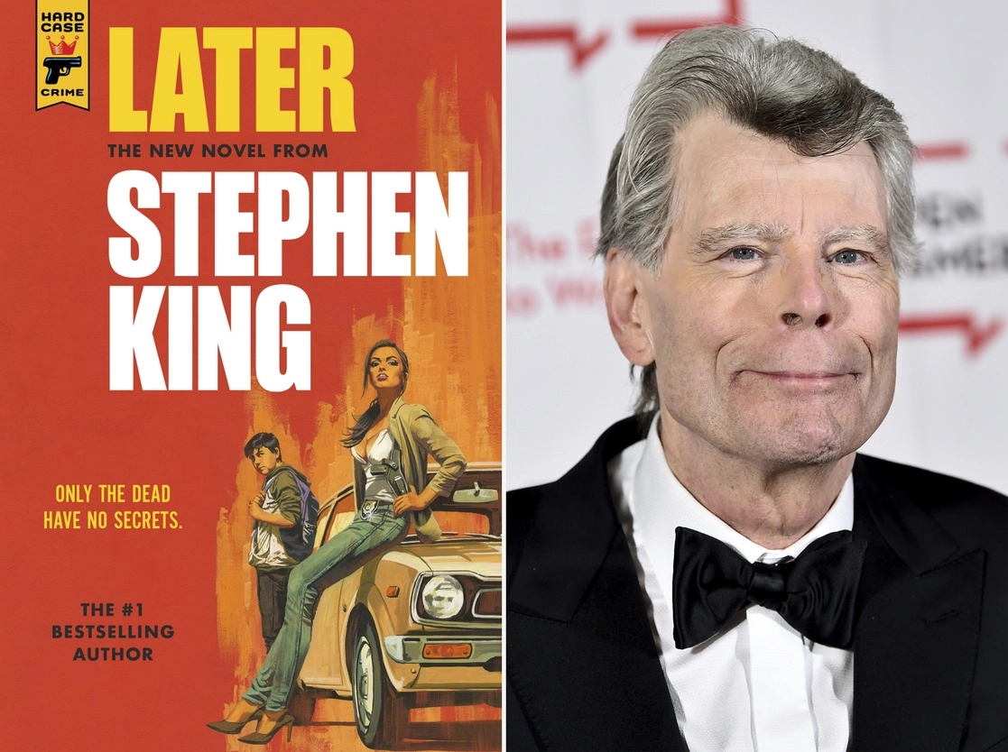 La nueva novela de Stephen King, 'Later' tiene mucho misterio, pero como sugiere el narrador, podría ser de hecho una historia de terror. Foto Ap