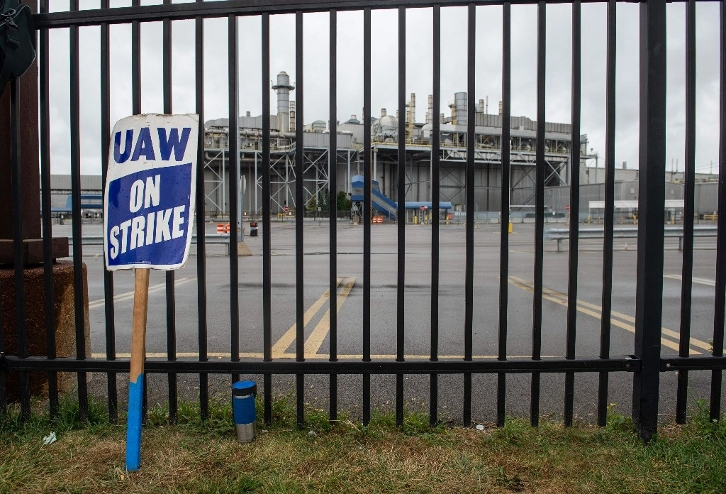 Planta de ensamblaje en Wayne, Michigan. Foto Afp / Archivo