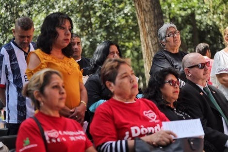 Familiares de los 65 trabajadores llevan 14 años esperando por los restos de sus seres queridos. Foto Marco Peláez/ Archivo

