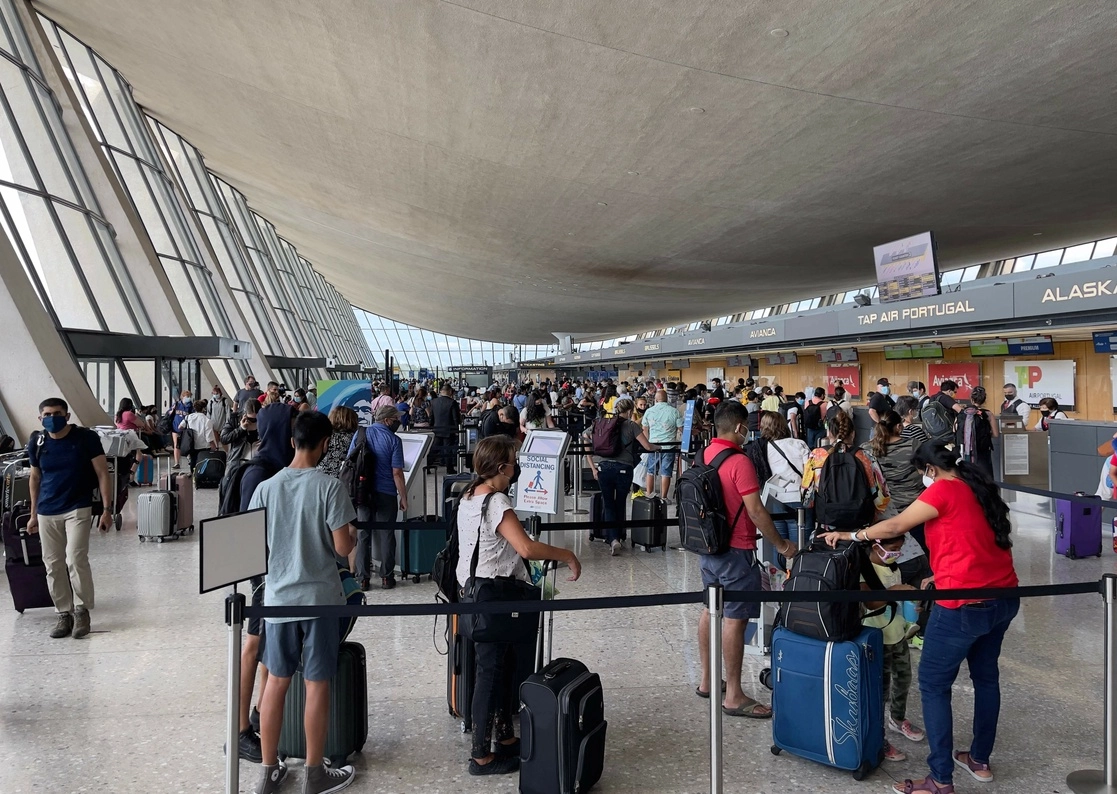 En el aeropuerto internacional de Dulles, Virginia. Foto Afp / Archivo