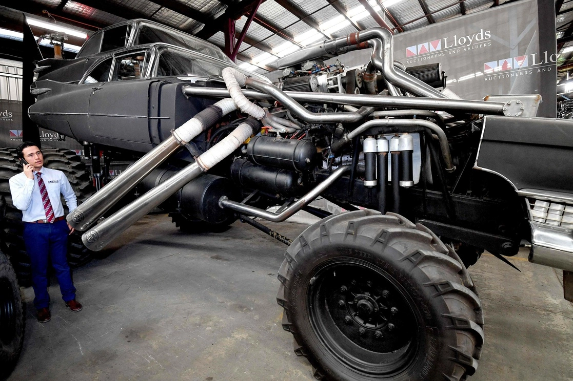 Geoff McKew, experto de automóviles de la casa de subastas Lloyds Auctions. Foto Ap
 