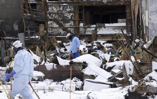 El terremoto tuvo su epicentro a unos 30 kilómetros al noroeste de Wajima y una profundidad de 16 kilómetros. Foto Ap