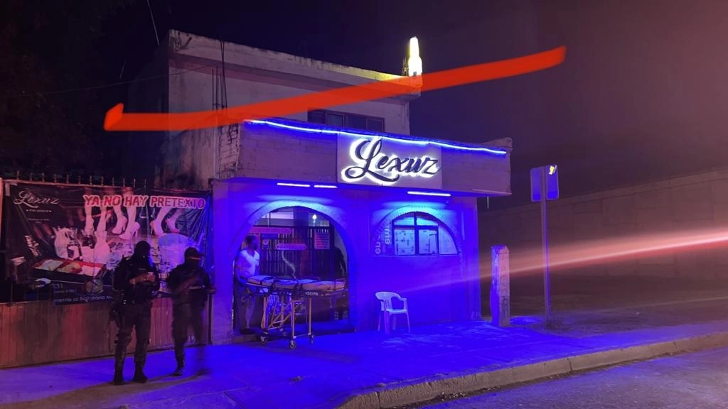La cifra de víctimas mortales del ataque al bar Lexus pasó de seis a nueve, informó la Dirección de Seguridad del gobierno de Apaseo el Alto, que pidió la colaboración de la población para que aporte información sobre los responsables. Foto tomada de Twitter