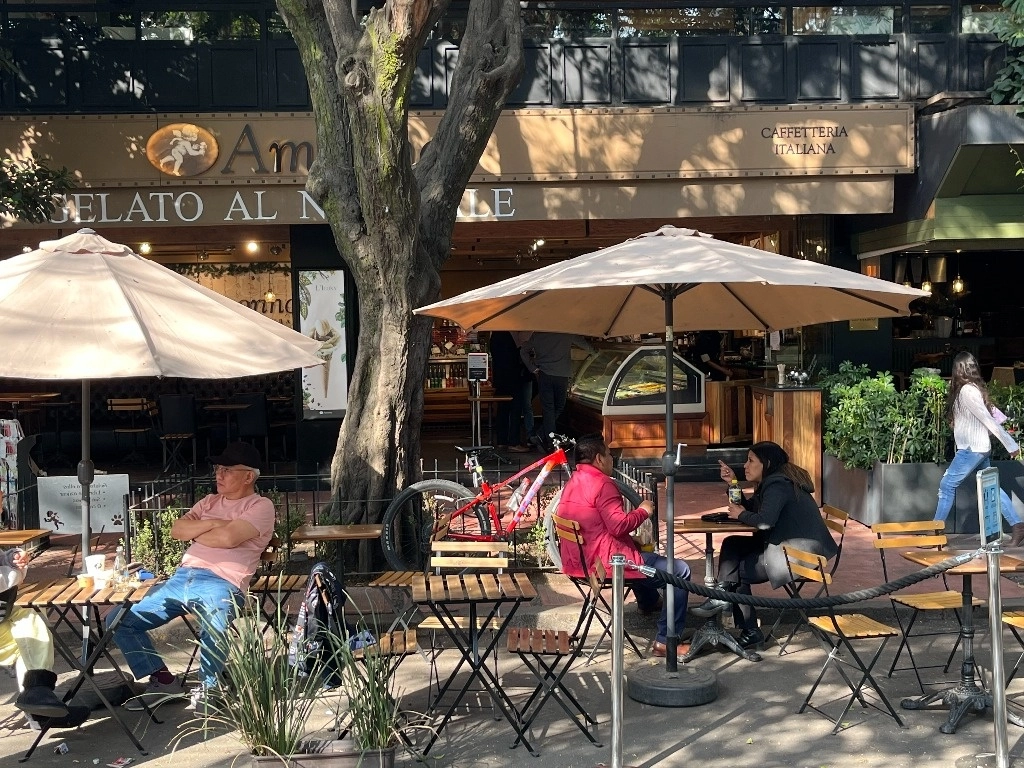 Restaurante en la Ciudad de México, en imagen de enero pasado. Foto María Luisa Severiano
