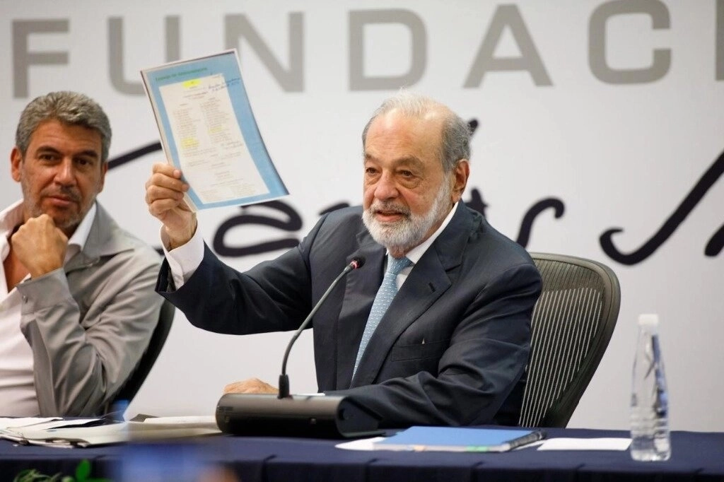 El empresario Carlos Slim Helú. Foto Pablo Ramos / Archivo
