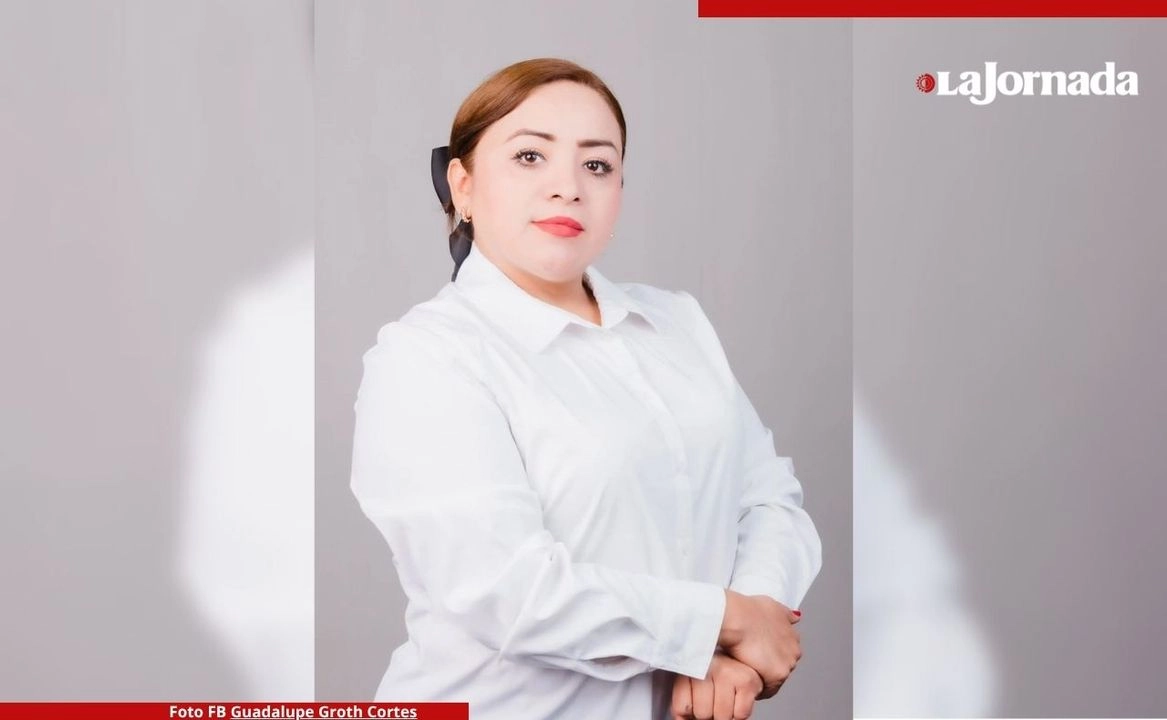 Guadalupe Groth, candidata del Partido del Trabajo a la presidencia municipal de Ixtaczoquitlán, Veracruz. Foto  