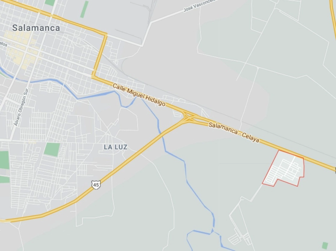 En la avenida Villa Salamanca, fueron abandonadas bolsas de plástico con una cabeza y un corazón humano. Imagen tomada de Google Maps