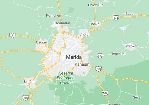 Los delincuentes asaltaron un centro comercial ubicado en la carretera Mérida-Motul antes de asesinar al elemento de la SSP Yucatán. Foto Tomada de Google Maps
