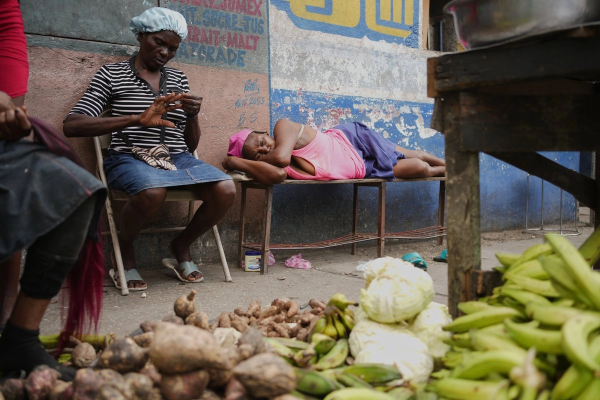 La crisis humanitaria en Haití derivada de la violencia de pandillas y la pobreza ha obligado el desplazamiento interno de 1.4 millones de personas. Foto  