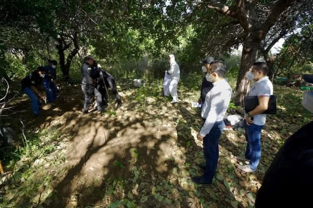 Autoridades hallaron 14 cuerpos más en fosas clandestinas en el municipio de La Concordia, Chiapas, las cuales se suman a las 17 encontradas previamente. Foto Cuartoscuro
