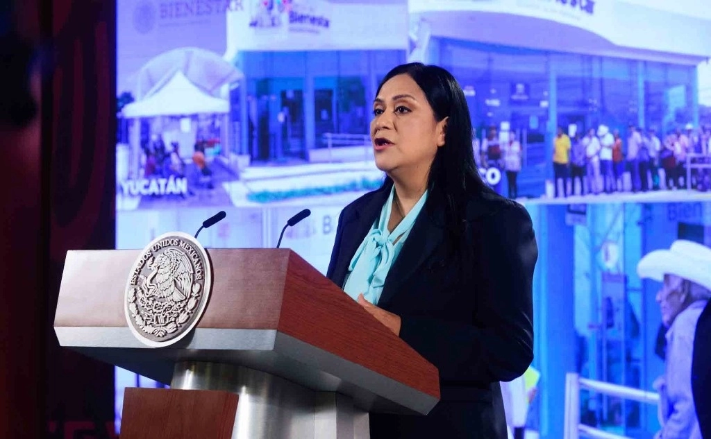 La secretaria del Bienestar, Ariadna Montiel, informó durante conferencia matutina que en este año se distribuyeron 534 mil 903 millones de pesos en toda la política social. Foto cortesía Presidencia