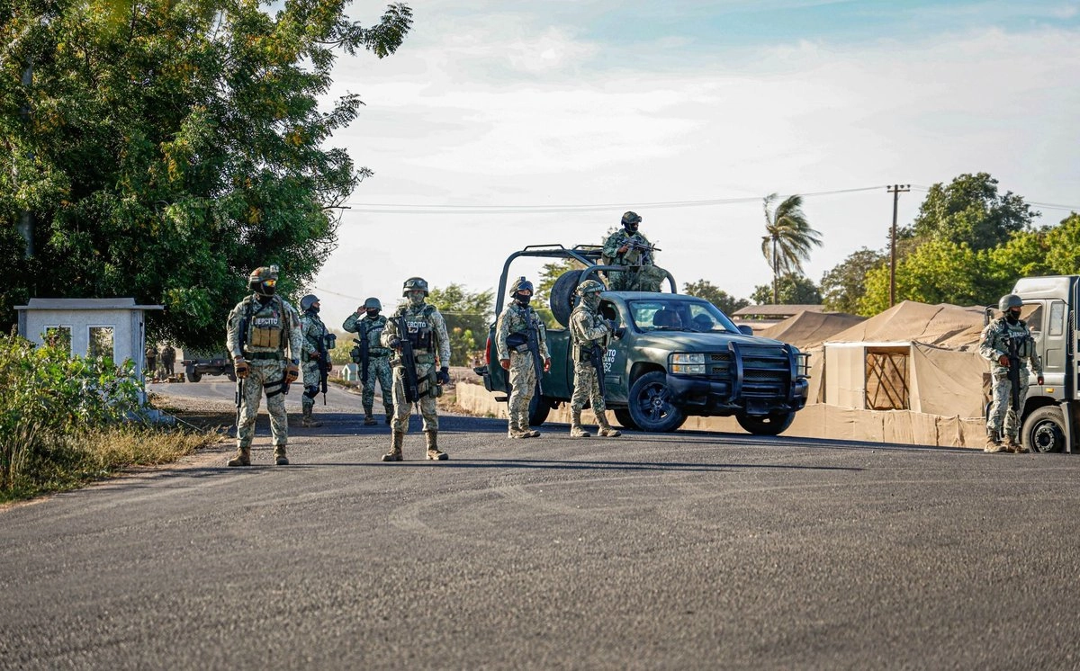 Fuerzas federales en Sinaloa. 