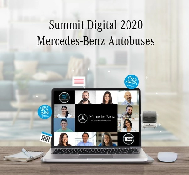 La armadora alemana ofrece talleres y cursos para sus clientes, enfocados en sus operaciones, compartiendo mejores prácticas y ayudando en sus negocios. Foto cortesía Mercedes-Benz Autobuses. 