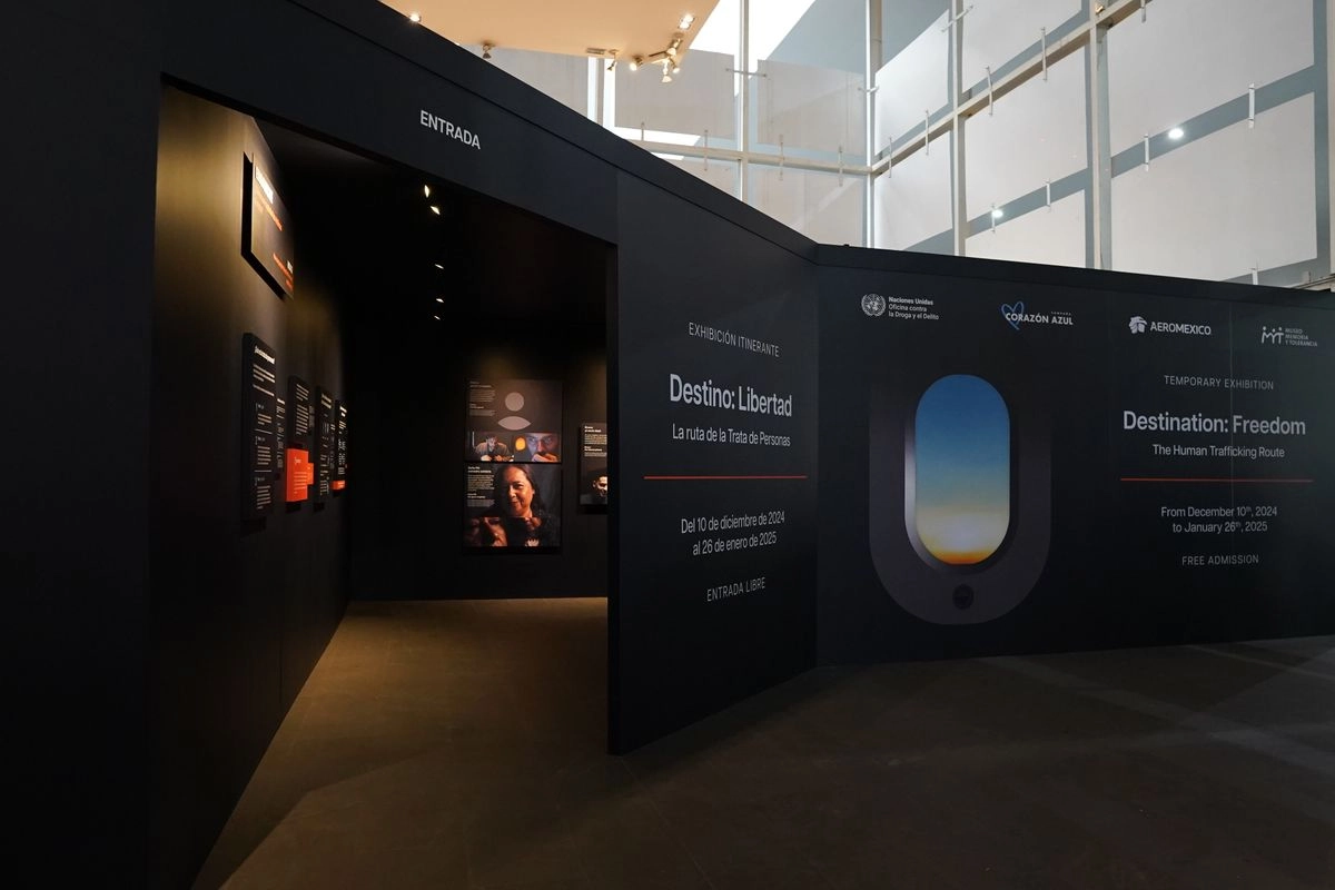 La exposición se exhibió en el Museo Memoria y Tolerancia, así como en los aeropuertos de Ciudad de México y Cancún. Foto 