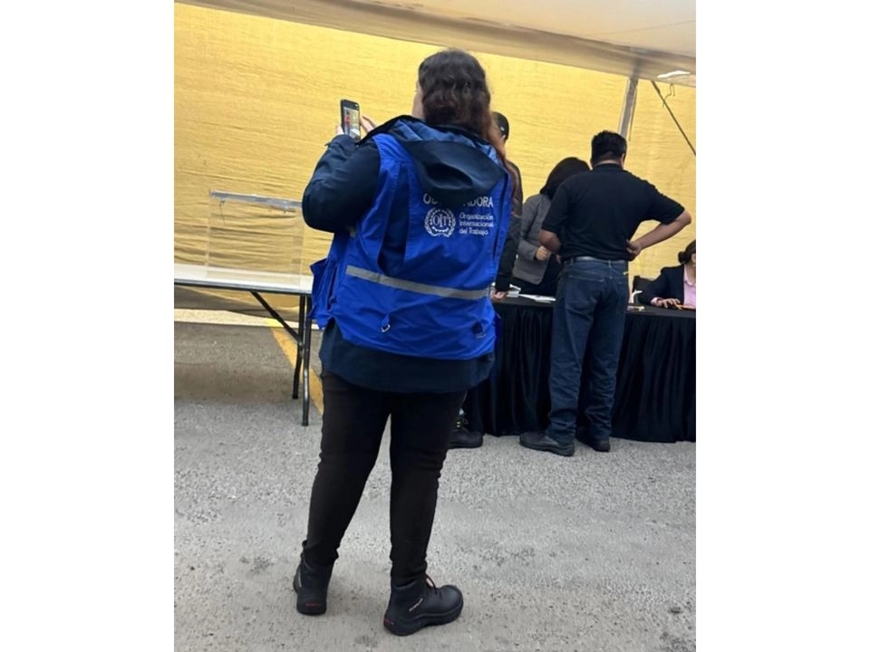 Por primera vez en 30 años, los trabajadores de esa armadora de autopartes realizan la votación de manera libre, directa y secreta. 
