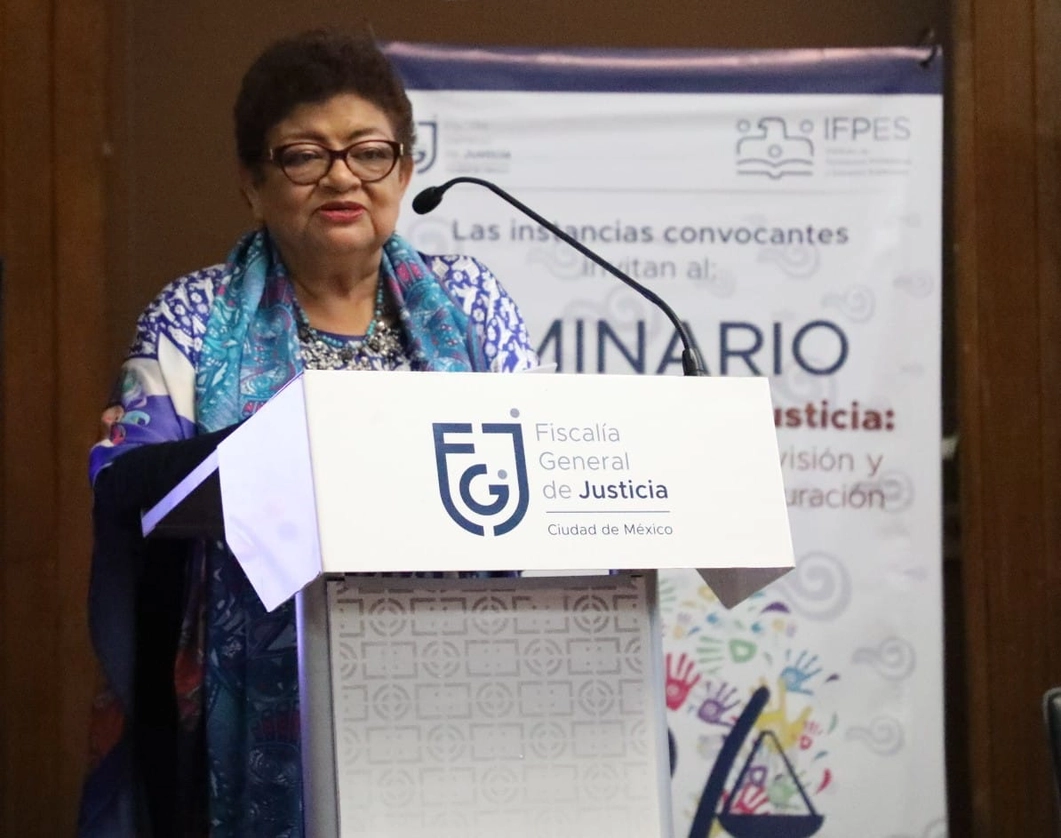 La fiscal general de Justicia, Ernestina Godoy Ramos. Foto La Jornada