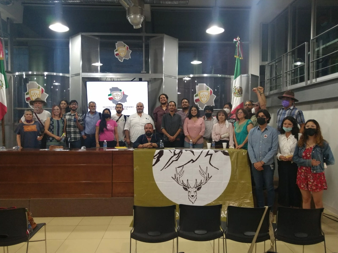 Miembros de la nueva organización ambientalista en Chihuahua. Foto cortesía Gustavo Ramos