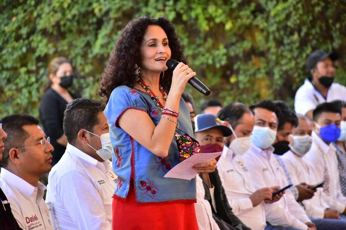 La senadora Susana Harp en imagen de archivo. Foto tomada de la cuenta de Twitter @SusanaHarp