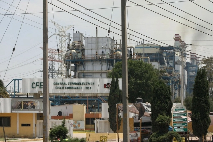 Central termoeléctrica de la CFE. Foto María Meléndrez Parada / Archivo