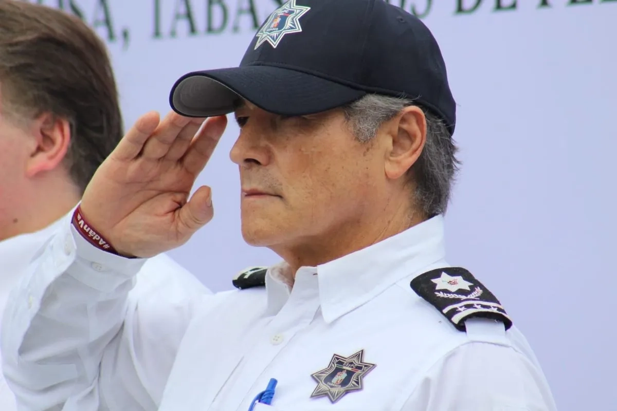 Hernán Bermúdez Requena, ex secretario de Seguridad Pública del estado de Tabasco en imagen de archivo. Foto tomada de la cuenta de X 