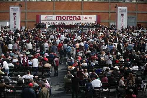 Congreso Nacional Extraordinario de Morena en imagen de archivo. Foto Jesús Villaseca