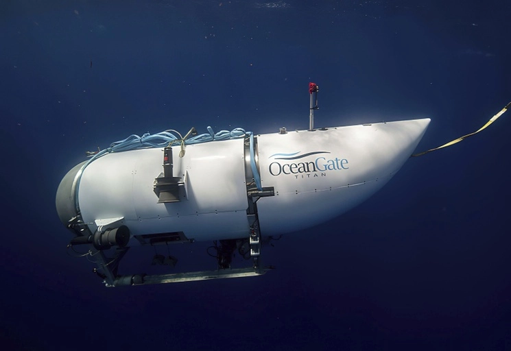 OceanGate, la empresa que gestionaba el sumergible turístico que implosionó durante una inmersión para visitar los restos del Titanic, suspendió todas sus operaciones. Foto Expediciones OceanGate vía Ap / Archivo