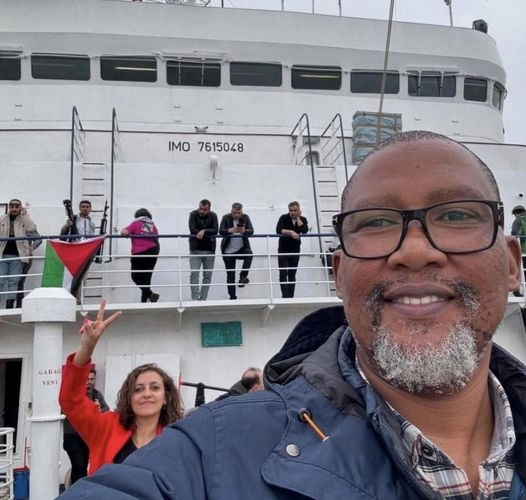 El político sudafricano Mandla Mandela. Foto tomada de redes sociales