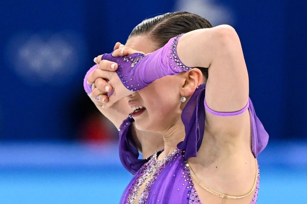 La patinadora rusa Kamila Valieva, cuyo positivo por dopaje sacudió los Juegos de Invierno de Pekín 2022, fue condenada a cuatro años de suspensión. Foto Afp / Archivo