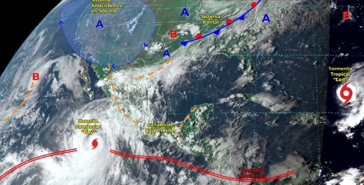 El gobernador informó que se conformaron equipos de trabajo del estado para apoyar a los consejos municipales de protección civil. Foto @conagua_clima