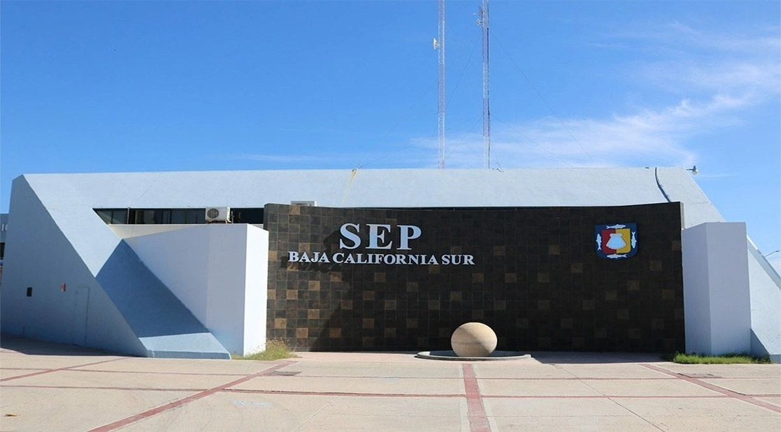 Oficinas de la SEP en Baja California Sur. Foto SEP /Archivo
