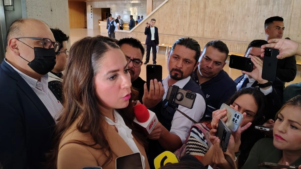 Libia García Muñoz Ledo, gobernadora de Guanajuato. Foto Carlos García