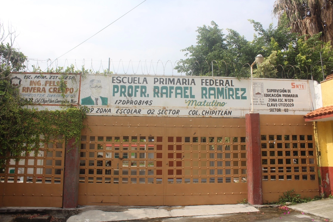 Las autoridades no informaron el número de escuelas robadas durante el tiempo que estuvieron cerradas. Foto Rubicela Morelos
