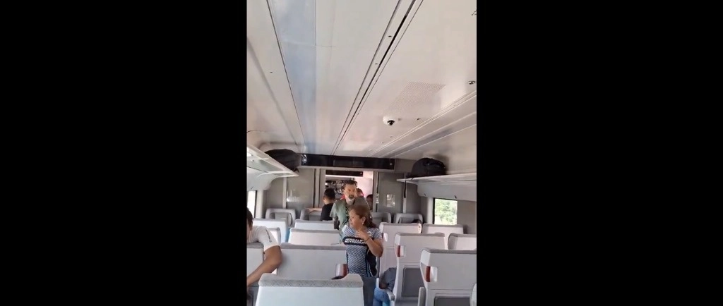 Usuarios denunciaron las fallas del Tren Maya en sus redes sociales, la tarde de este sábado 20 de enero.