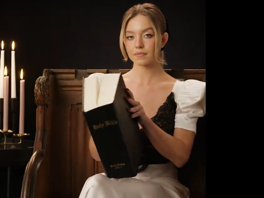 Para Sweeney, el problema es la idea extendida de que "solo una mujer puede estar en la cima. Solo una mujer puede atrapar al hombre". Foto @sydney_sweeney