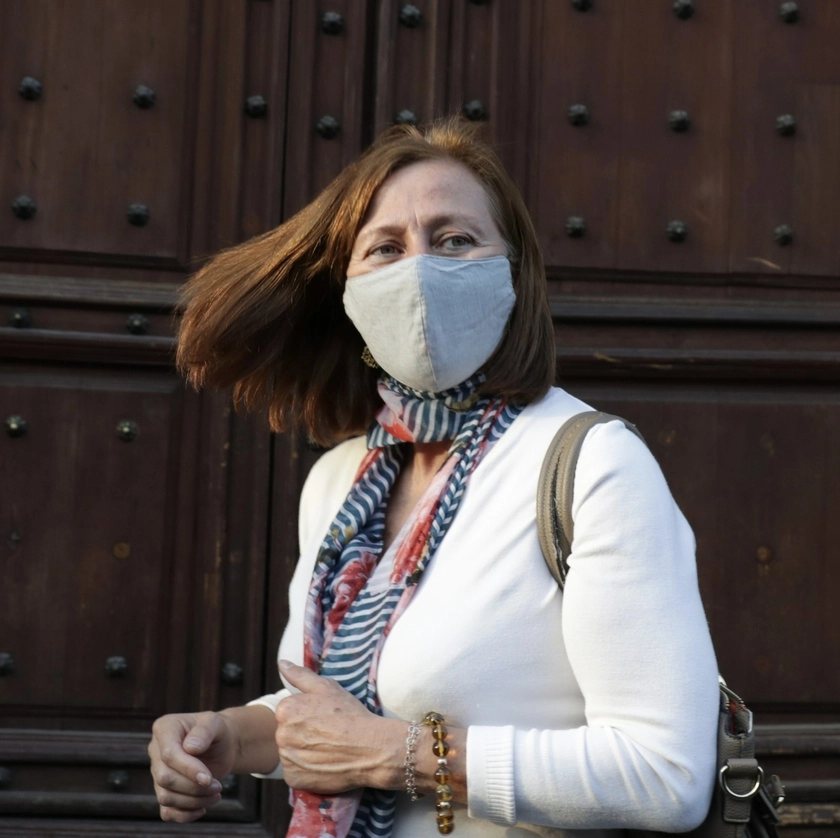 La Secretaria de Economía, Tatiana Clohutier dijo que el TMEC es una herramienta poderosa para la recuperación económica. Foto Roberto García