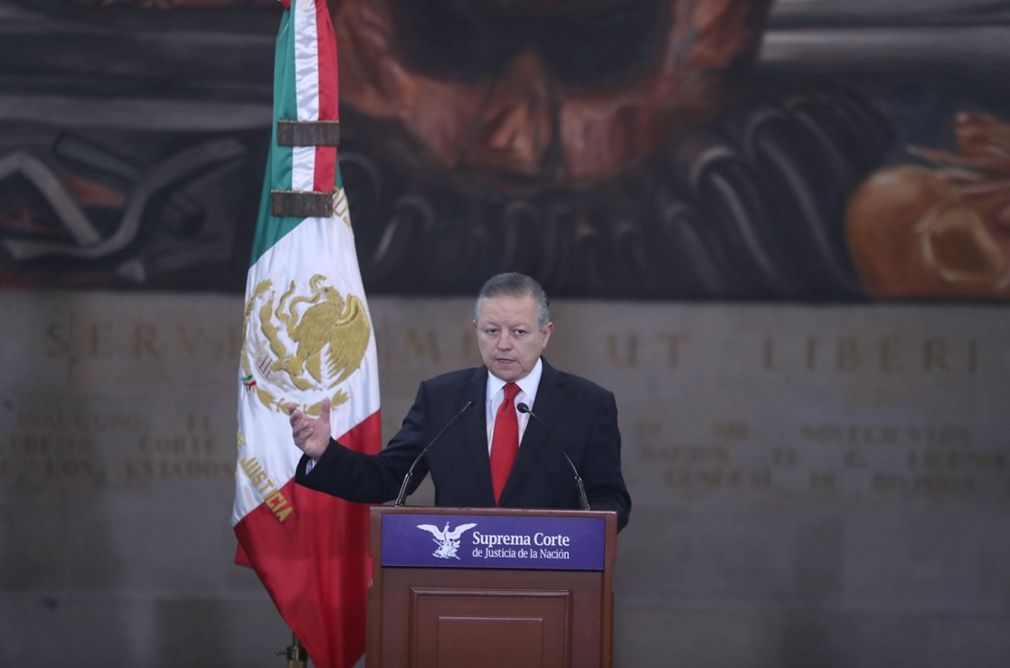 El ministro presidente de la Suprema Corte de Justicia de la Nación, Arturo Zaldívar. Foto Marco Peláez / Archivo
