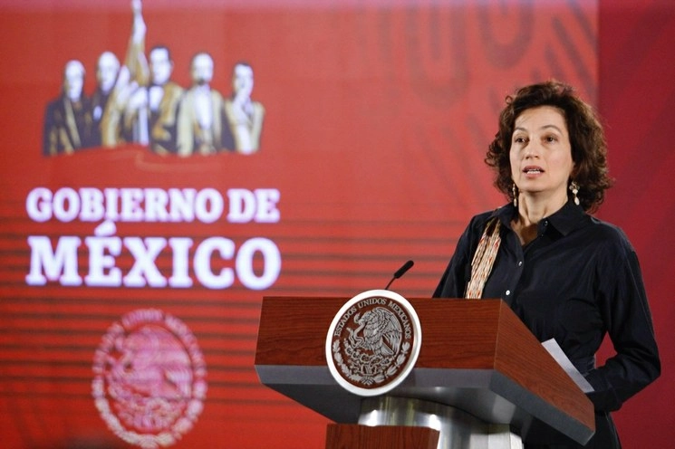 Audrey Azoulay, directora de la Organización de la Naciones Unidas para la Educación, la Ciencia y la Cultura (Unesco). Foto LA JORNADA/Roberto García