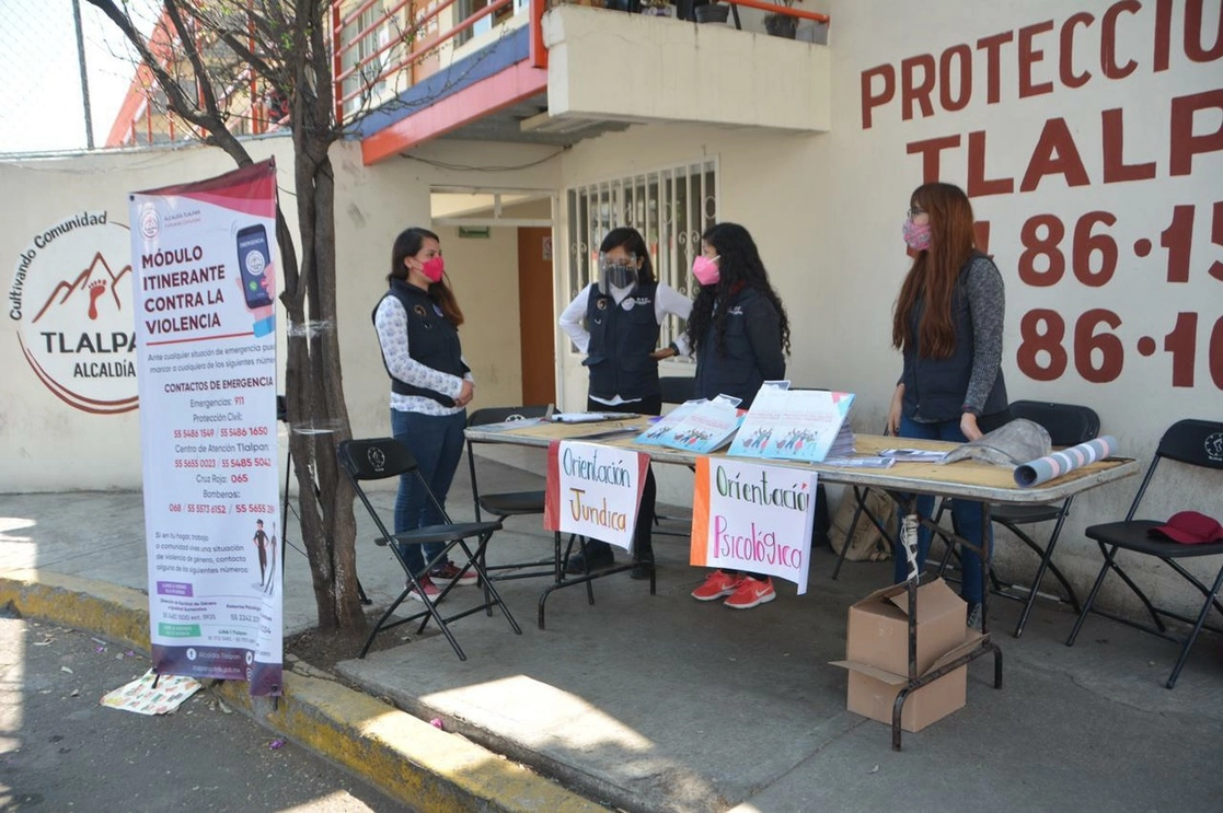 Tlalpan impulsa la apertura de talleres, instalación de módulos de atención ciudadana y la inversión en pueblos originarios. Foto alcaldía Tlalpan