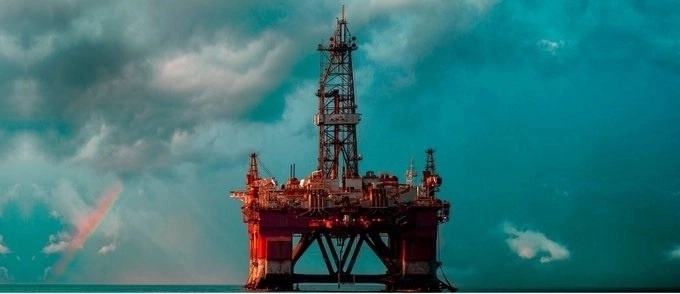 Plataforma de Pemex en imagen tomada del twitter @CNH_MX