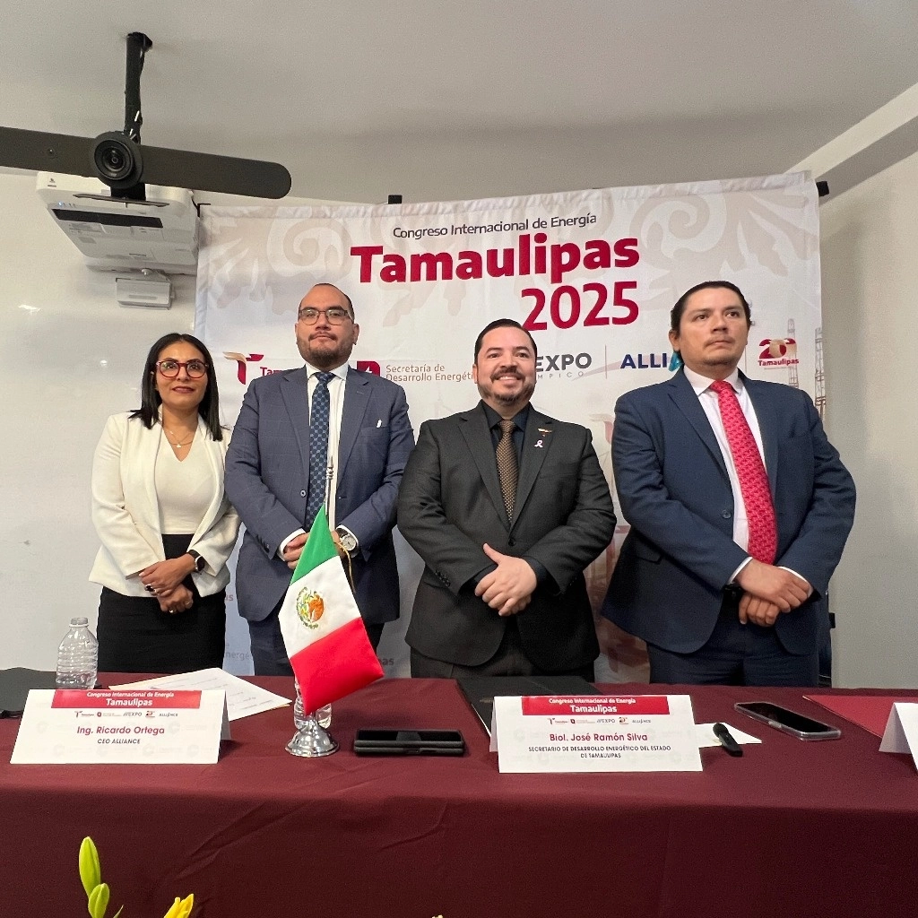Funcionarios de Tamaulipas que anunciaron el evento. Foto tomada de redes sociales