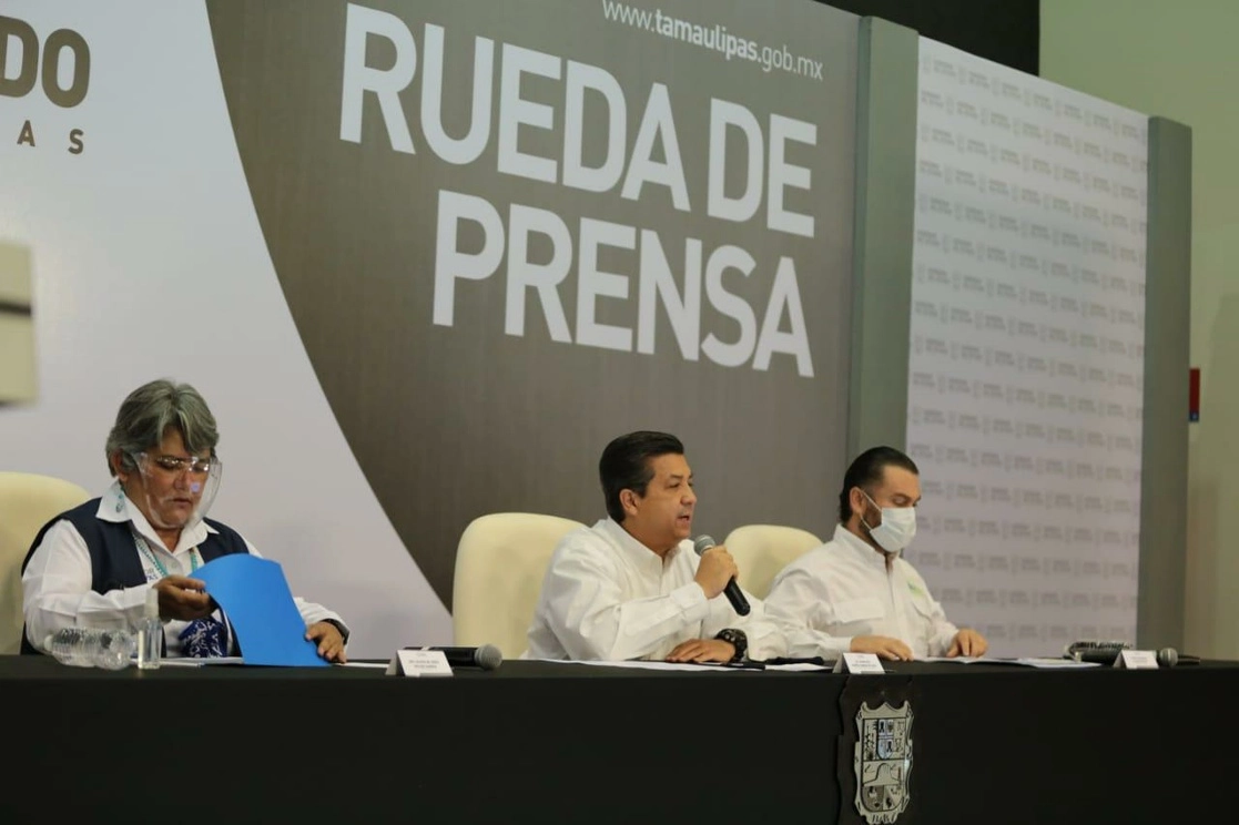 Francisco García Cabeza de Vaca, gobernador de Tamaulipas anuncia resultados positivos tras el periodo vacacional de Semana Santa.