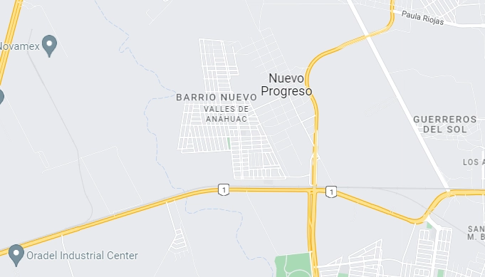 El gobierno de Tamaulipas reconoció fallas en el multihomicidio en septiembre de 2019 en Valles de Anáhuac. Google Maps 