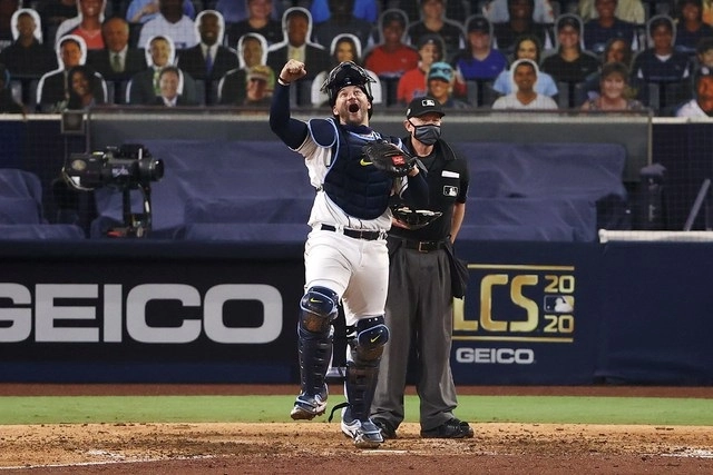 Tampa Bay venció a los Astros de Houston y pasó a la Serie Mundial. Foto Afp