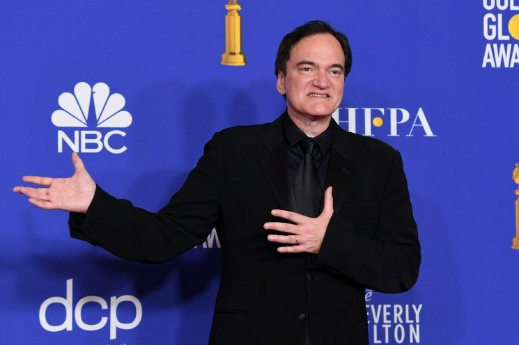 Quentin Tarantino posa en la sala de prensa durante la 77a Anual de los Golden Globe Awards, celebrada el pasado domingo 5 de enero. Foto AFP 