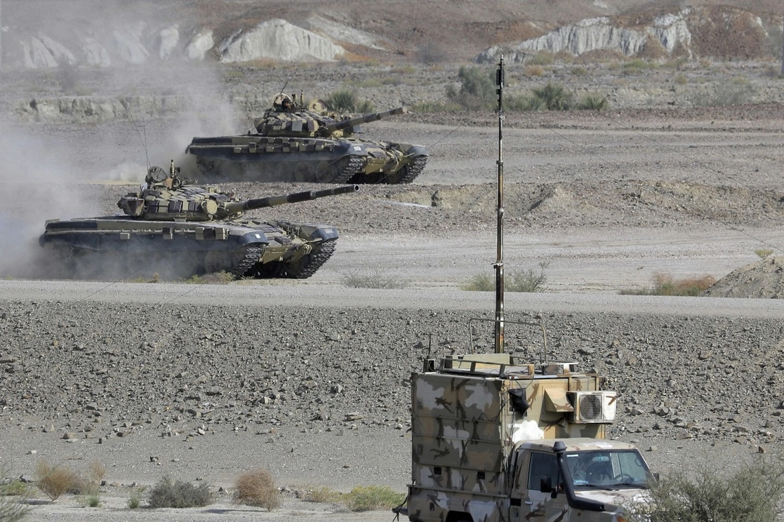 Las maniobras llamadas ‘Zolfaghar-1400’ son realizadas cada año por Irán como una preparación ante amenazas extranjeras. Foto Afp