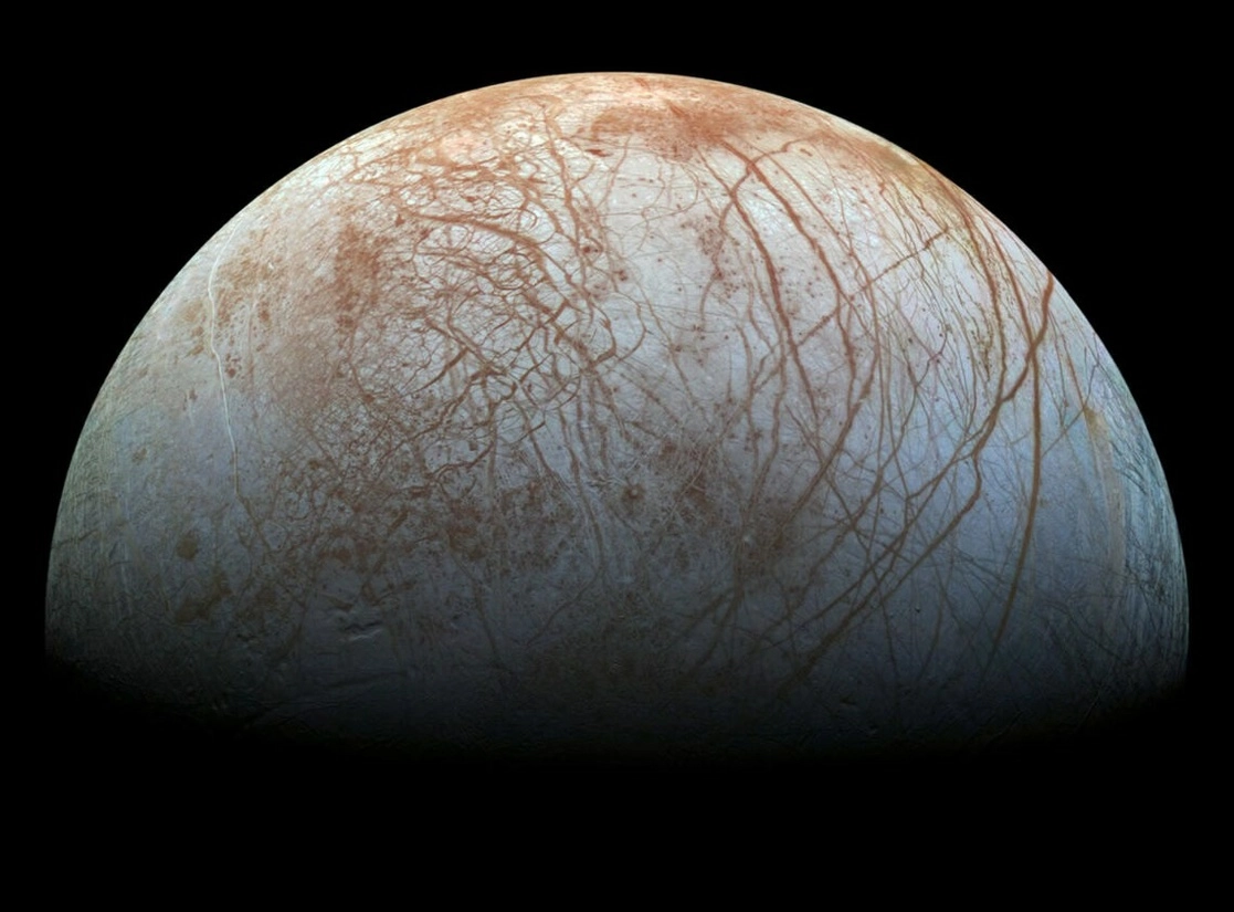 Europa, una de las lunas de Júpiter. Foto Europa Press
